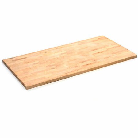 GLOBAL INDUSTRIAL Workbench Top, Boos Maple Butcher Block Square Edge, 96inWx30inDx1-3/4in Thick 607287